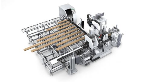 WEINIG PowerJoint компактные линии сращивания