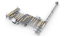 WEINIG HS 2000–6000 горизонтальное сращивание длинных заготовок